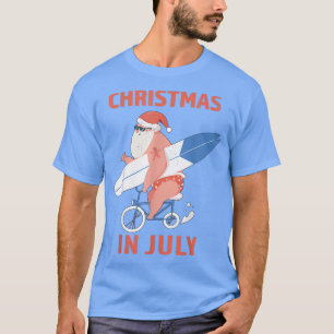 Camiseta Navidades de Longboard Santa en julio