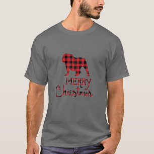 Camiseta Navidades de los amantes de los Bulldoges rojos qu