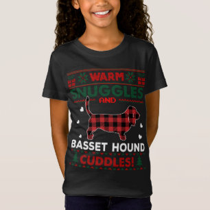 Camiseta Navidades De Los Amantes De Los Perros De Los Houn