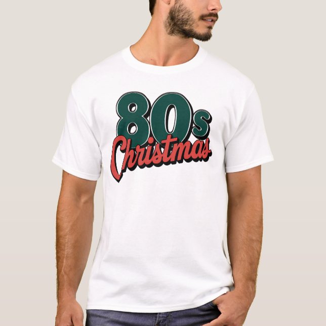 Camiseta navidades de los años 80 (Anverso)