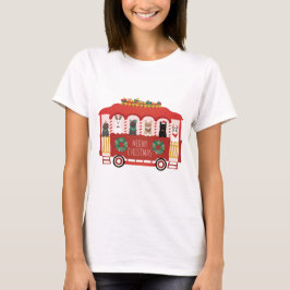 Camiseta Navidades de los gatos Trolly Meowy