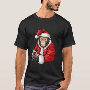 Camiseta Navidades de los Monos Santa Costume Pajama Guay