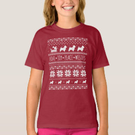 Camiseta Navidades de los territorios blancos de las tierra