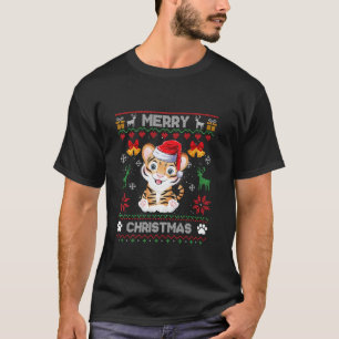 Camiseta Navidades de los tigres de los cerezos Pajama Suét