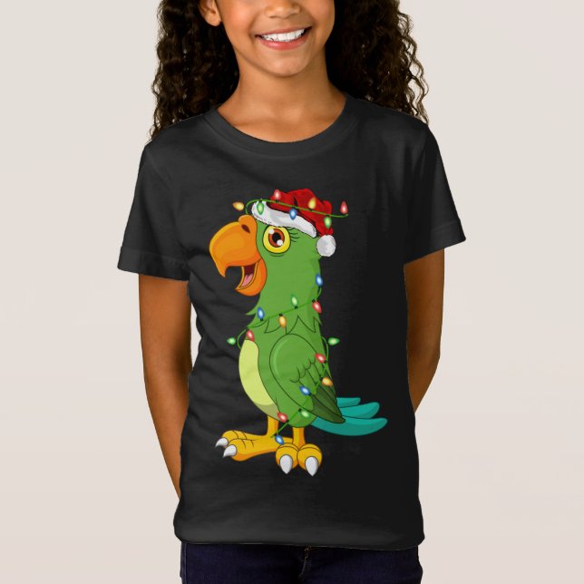 Camiseta Navidades de Macaw Bird Lover Xmas (Anverso)
