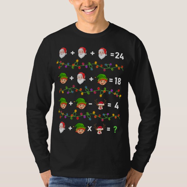 Camiseta Navidades de Maestros en Prueba de Operaciones de  (Anverso)