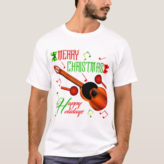 Camiseta Navidades de Marac y Cuatro Trini (Anverso)