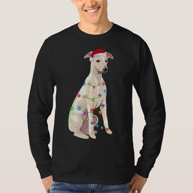 Camiseta Navidades de marionetas alumbran al perro de Navid (Anverso)