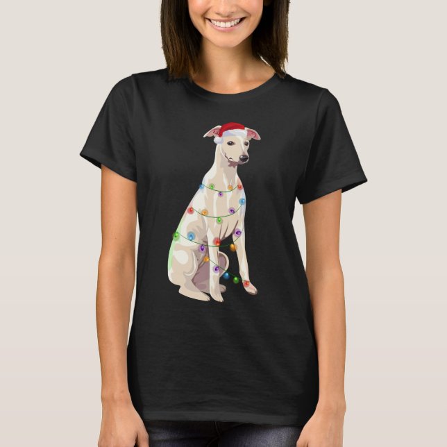 Camiseta Navidades de marionetas alumbran al perro de Navid (Anverso)