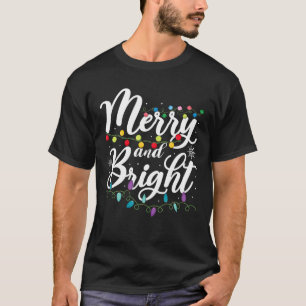 Camiseta Navidades De Matanza De Navidad Brillantes Y Brill