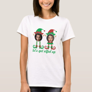 Camiseta Navidades de mayor edad para las letas personaliza