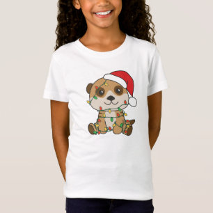 Camiseta Navidades de Meerkat Animales De Invierno Vacacion