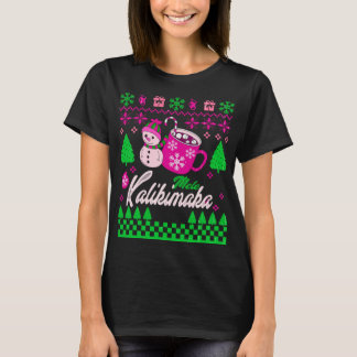 Camiseta navidades de mele kalikimaka Groovy Ugly