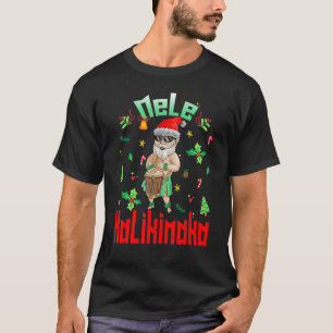 Camiseta Navidades de Mele Kalikimaka Santa Shaka Hawai