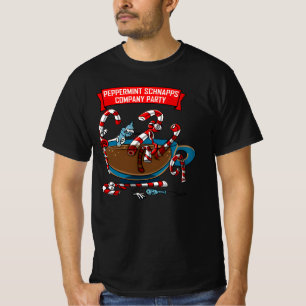 Camiseta navidades de menta