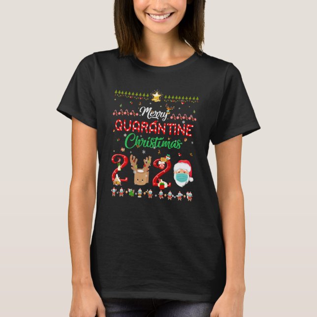 Camiseta Navidades de Merry Quarantine 2020 (Anverso)