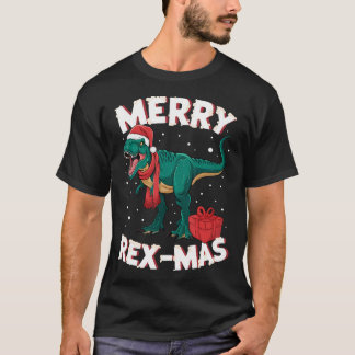 Camiseta Navidades de Merry Rex-Mas