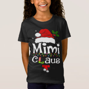 Camiseta Navidades de Mimi Claus Familia Pajama Matando Nav