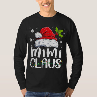 Camiseta Navidades de Mimi Claus Familia Pajama Matando Nav