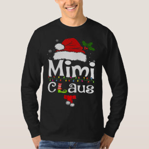 Camiseta Navidades de Mimi Claus Familia Pajama Matando Nav