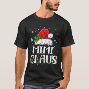 Camiseta Navidades de Mimi Claus Familia Pajama Matando Nav