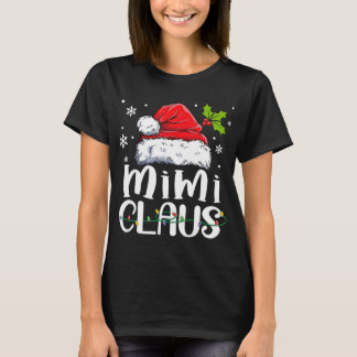 Camiseta Navidades de Mimi Claus Familia Pajama Matando Nav