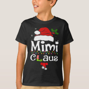Camiseta Navidades de Mimi Claus Familia Pajama Matando Nav