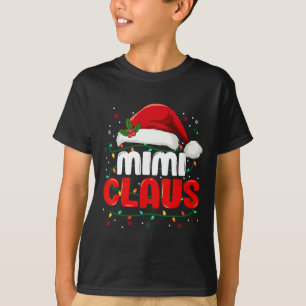 Camiseta Navidades de Mimi Claus Noches alumbran a la famil