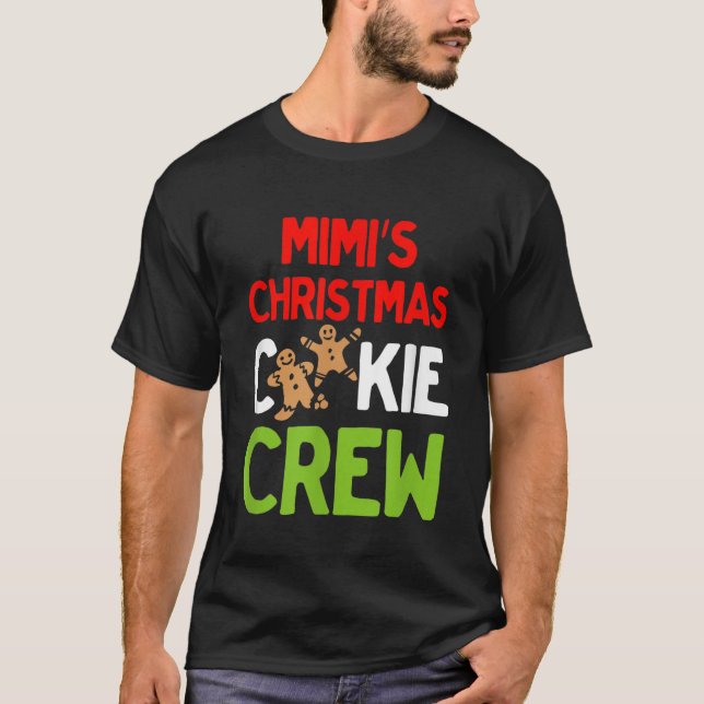 Camiseta Navidades de Mimis Cuidados Equipo de Cookie para  (Anverso)