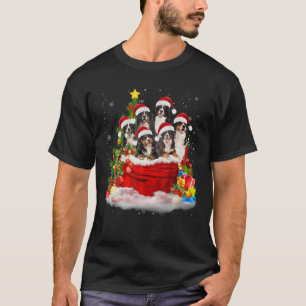 Camiseta Navidades de montaña de Bernese Santa Claus Bag Ch