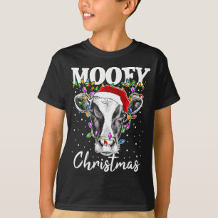 Camiseta Navidades de Mooey Santa Navidades alumbran a aman