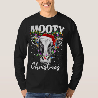 Camiseta Navidades de Mooey Santa Navidades alumbran a aman