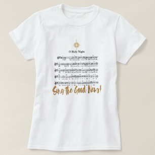 Camiseta Navidades de mujeres cristianas de Himno O SALY NI