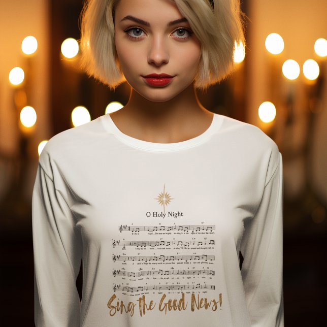 Camiseta Navidades de mujeres cristianas de Himno O SALY NI (Subido por el creador)
