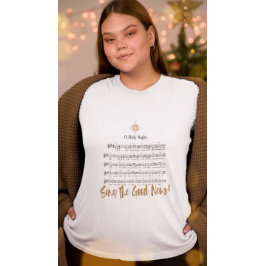 Camiseta Navidades de mujeres cristianas de Himno O SALY NI
