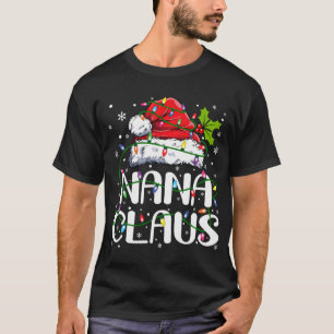 Camiseta Navidades de Nana Claus aluden a la familia Pajama