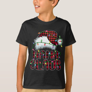 Camiseta Navidades de Nana Claus aluden a la familia Pajama
