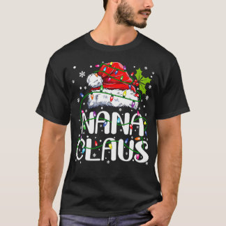 Camiseta Navidades de Nana Claus alumbran Matchin familiar