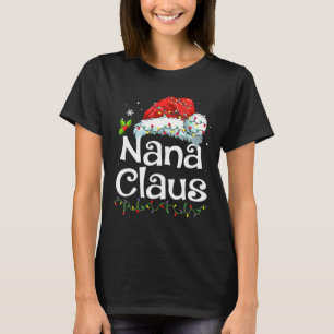 Camiseta Navidades de Nana Claus Familia Pajama Matando Nav