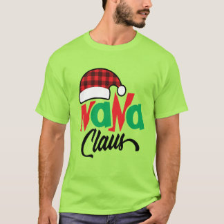 Camiseta Navidades de Nana Claus Shirt