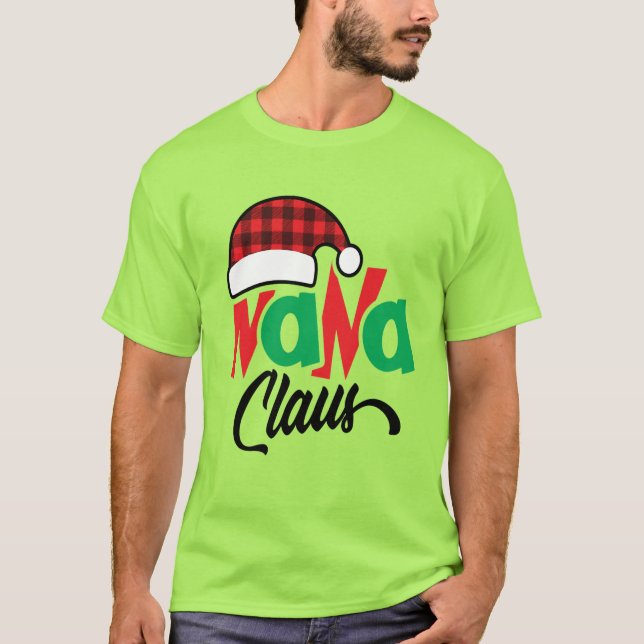 Camiseta Navidades de Nana Claus Shirt (Anverso)