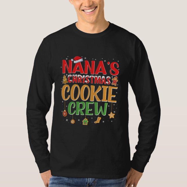 Camiseta Navidades de Nana Cocinando con la familia de los  (Anverso)