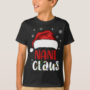 Camiseta Navidades de Nani Claus Familia Pajama Matando Nav