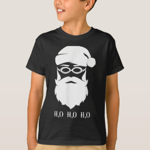 Camiseta Navidades de natación Santa Claus H20 Noches de na