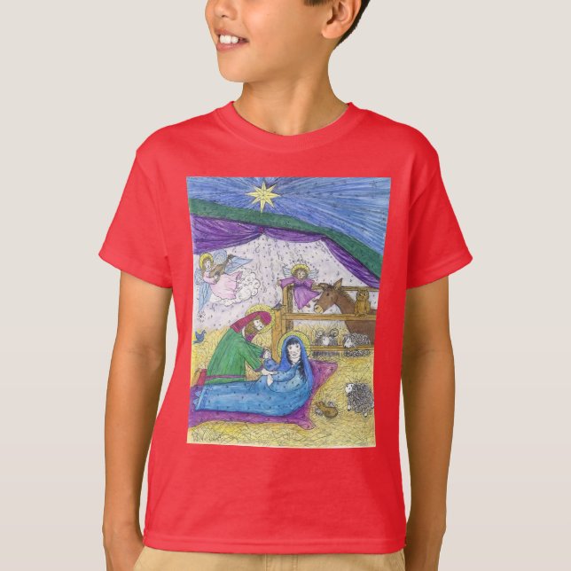 Camiseta Navidades de Natividad (Anverso)