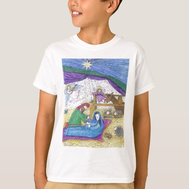 Camiseta Navidades de Natividad (Anverso)