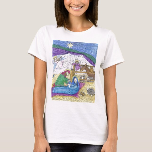 Camiseta Navidades de Natividad (Anverso)