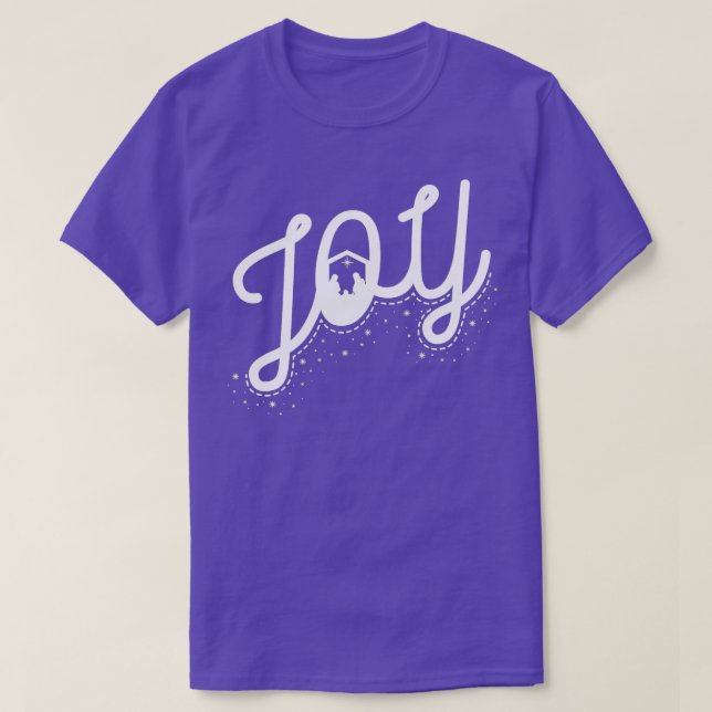 Camiseta Navidades de Natividad Bajesus I Joy (Diseño del anverso)