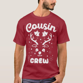Camiseta Navidades de Navidad de familia primo reno
