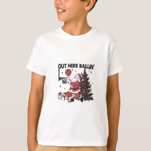 Camiseta Navidades de navidad deportiva de baloncesto